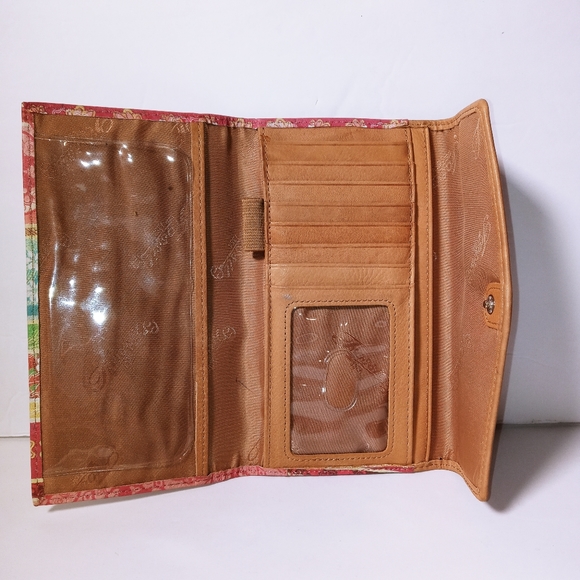 FOSSIL Multi Color Leather Wallet - Picture 4 of 7